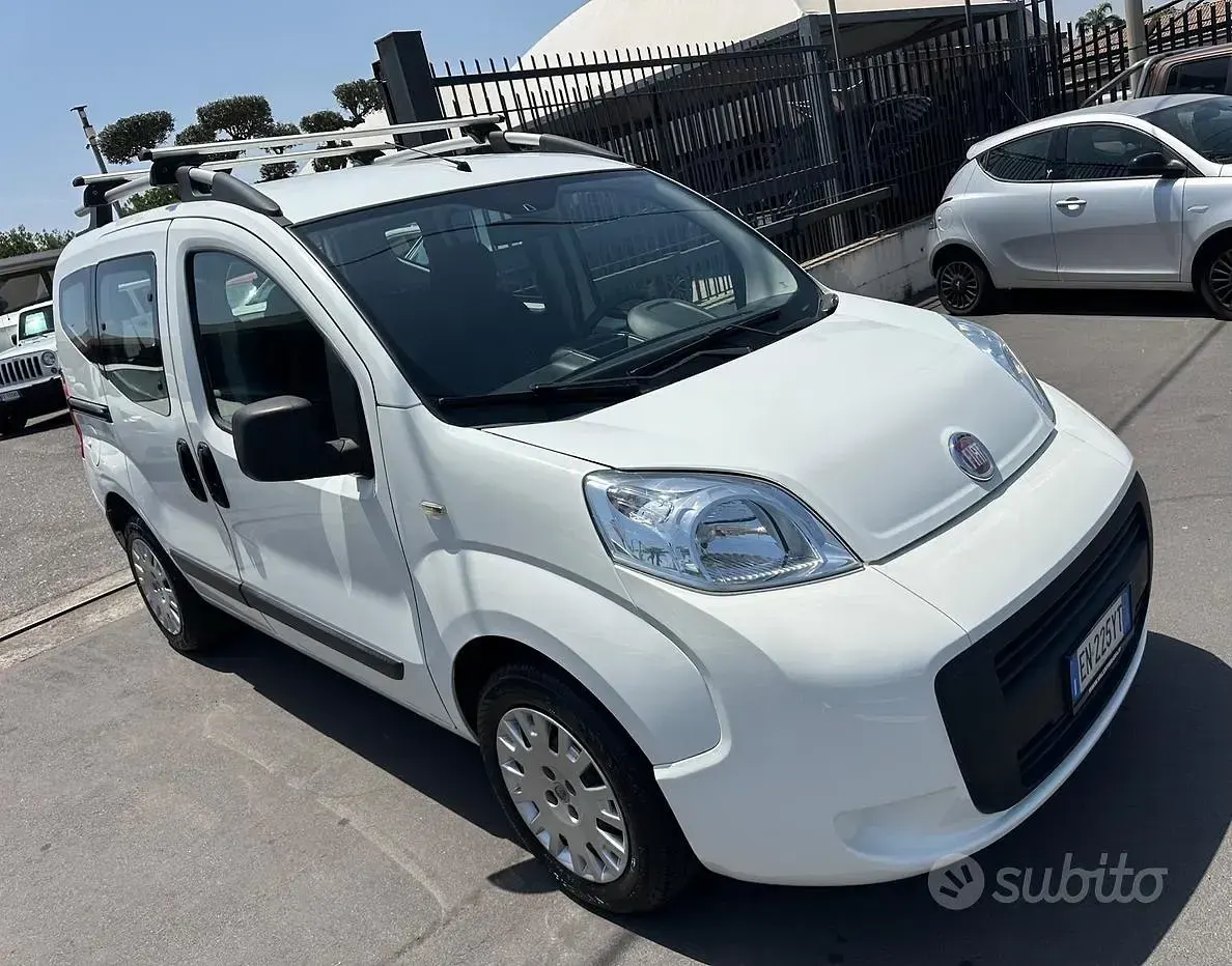 Usata Fiat Qubo Dynamic 75 CV (55 kW) 2012 Bianco Monovolume