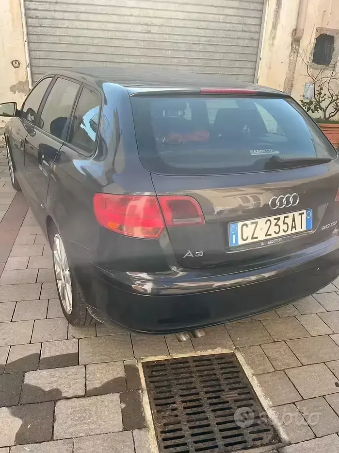 Usata Audi A3 S-Line 140 CV (102 kW) 2005 Grigio Utilitaria