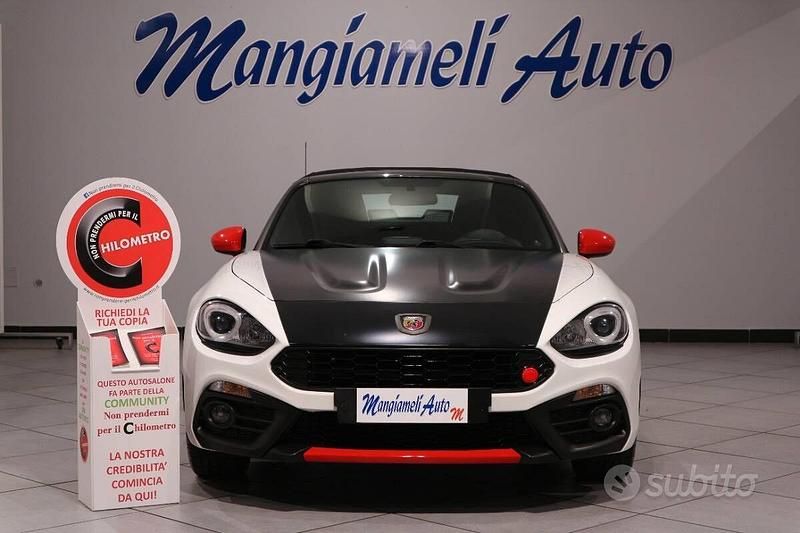 Usata Abarth 124 Spider 170 CV (125 kW) 2017 Bianco Cabrio