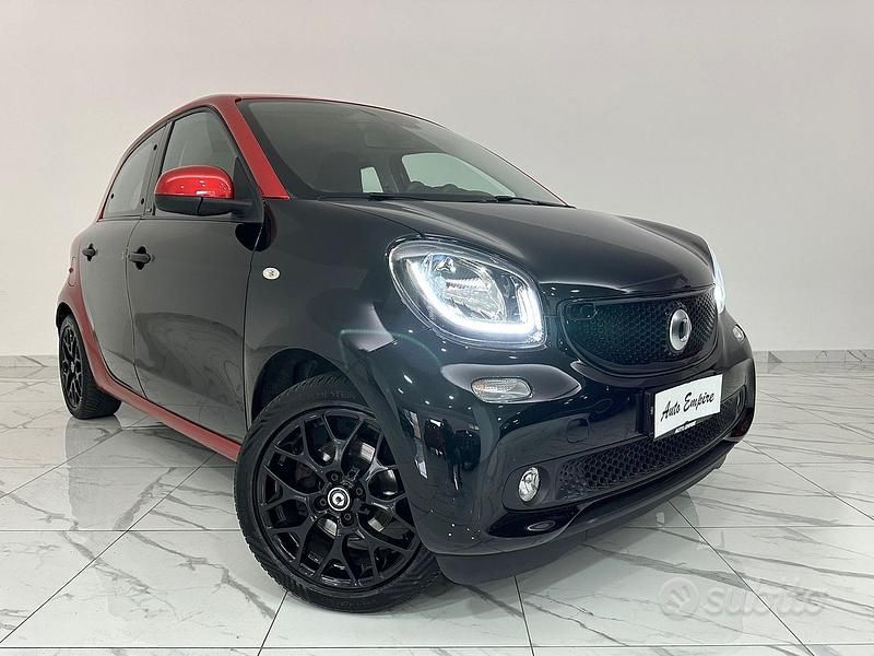 Usata Smart ForFour Passion 71 CV (52 kW) 2017 Nero Utilitaria