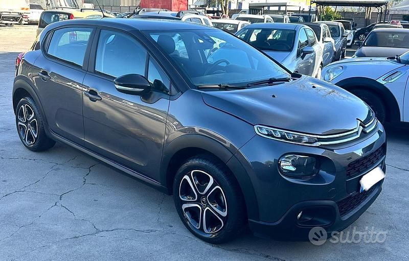 Usata Citroën C3 Feel 82 CV (60 kW) 2018 Grigio Utilitaria
