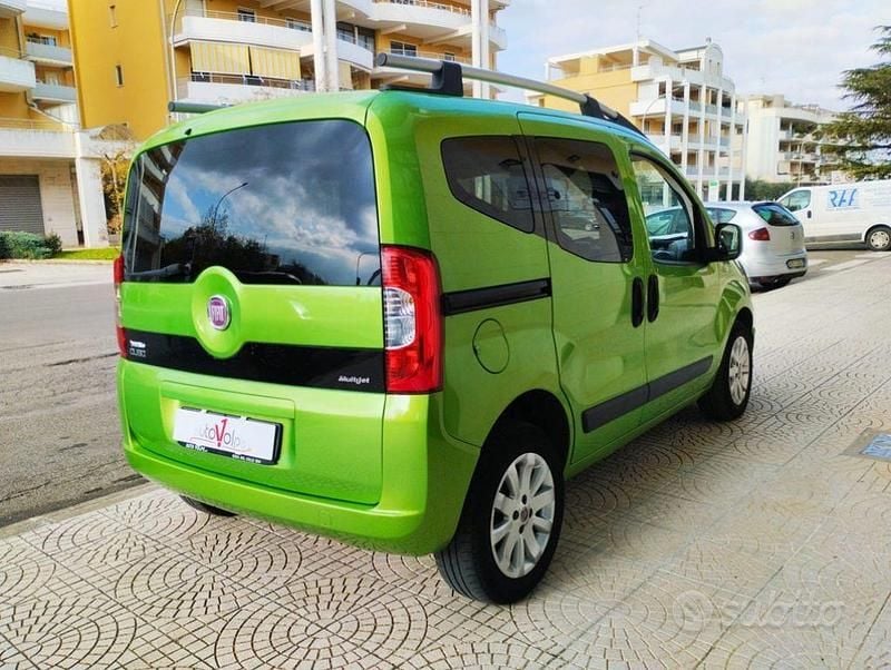 Usata Fiat Qubo Trekking 75 CV (55 kW) 2009 Verde Monovolume