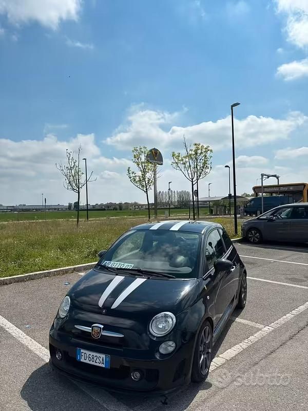 Usata Abarth 595 140 CV (102 kW) 2016 Nero Berlina