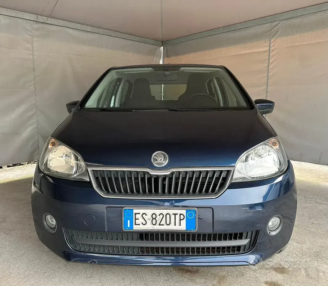 Usata Skoda Citigo Elegance 68 CV (50 kW) 2013 Blu Utilitaria
