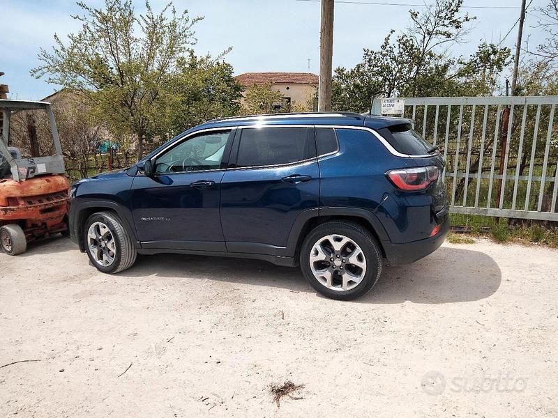 Usata Jeep Compass 120 CV (88 kW) 2017 Blu SUV