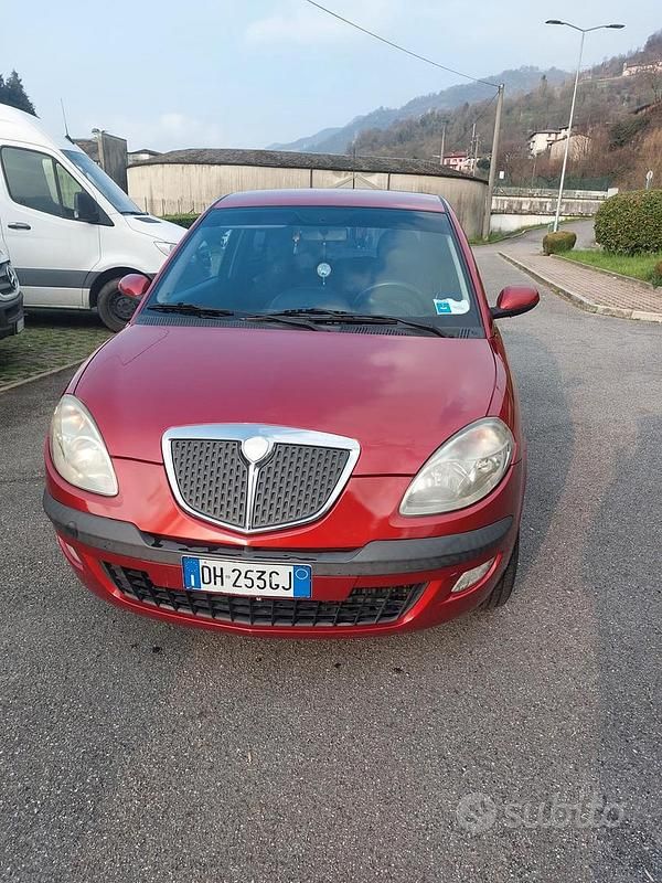 Usata Lancia Ypsilon 2007 Rosso Utilitaria