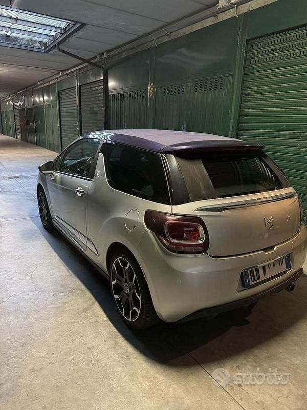Usata DS Automobiles DS3 82 CV (60 kW) 2014 Grigio Cabrio