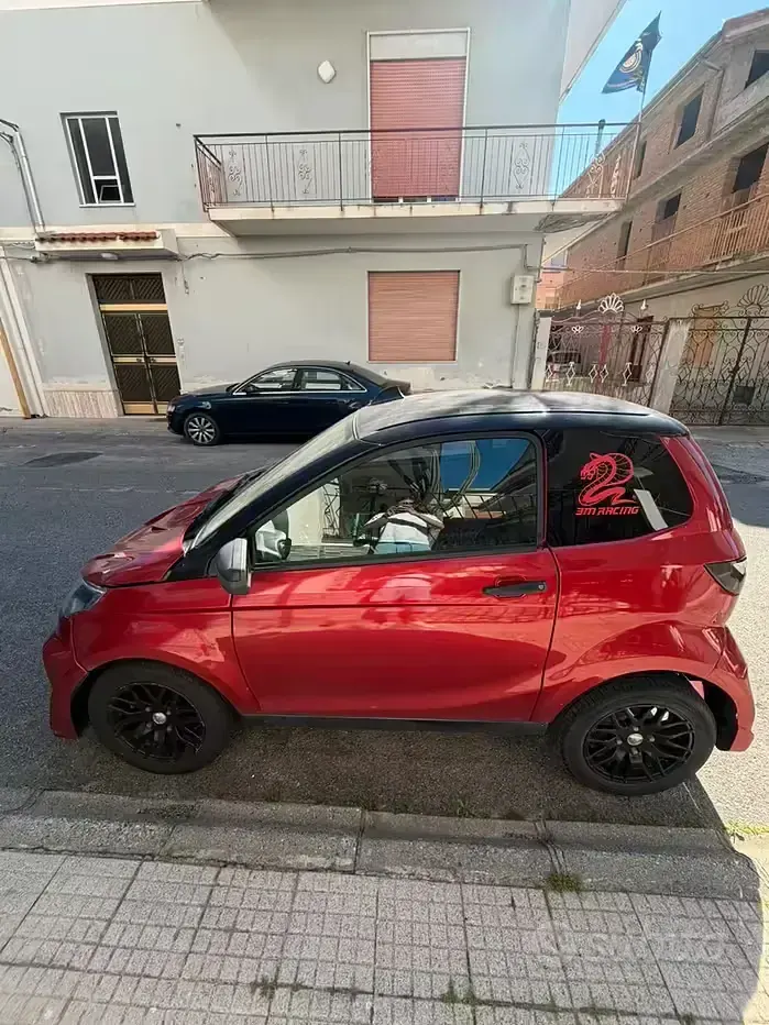 Usata Aixam City 2017 Rosso Berlina
