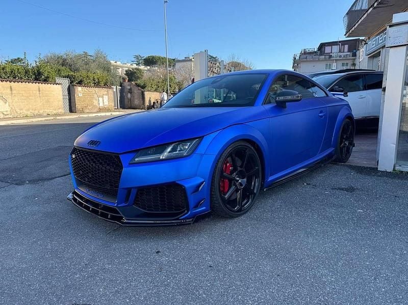Usata Audi TT RS Ambiente 400 CV (294 kW) 2020 Blu/azzurro Coupé