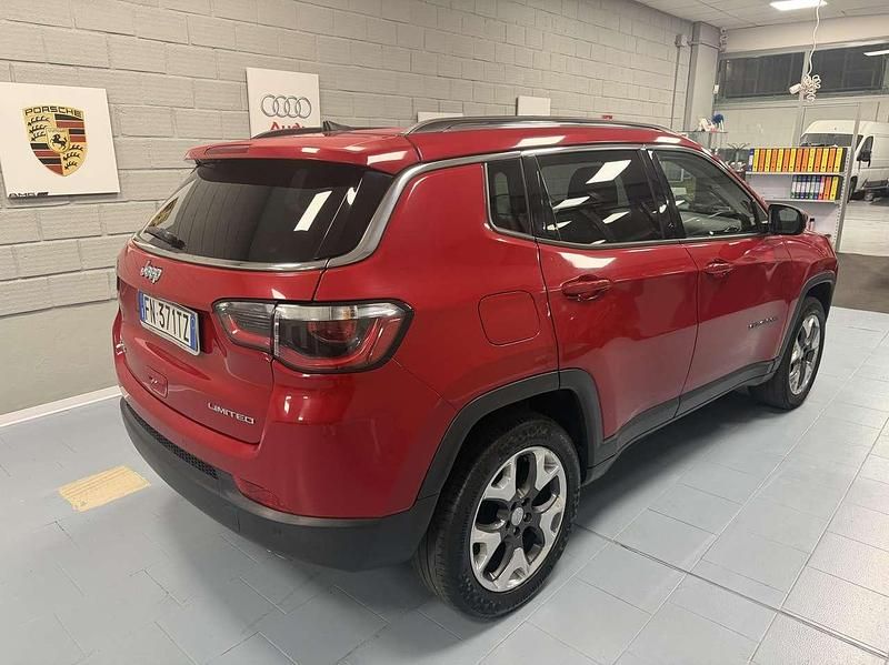 Rosso Usata 2018 Jeep Compass Limited SUV | 15.500 € (Buon prezzo) - Immagine 1/4