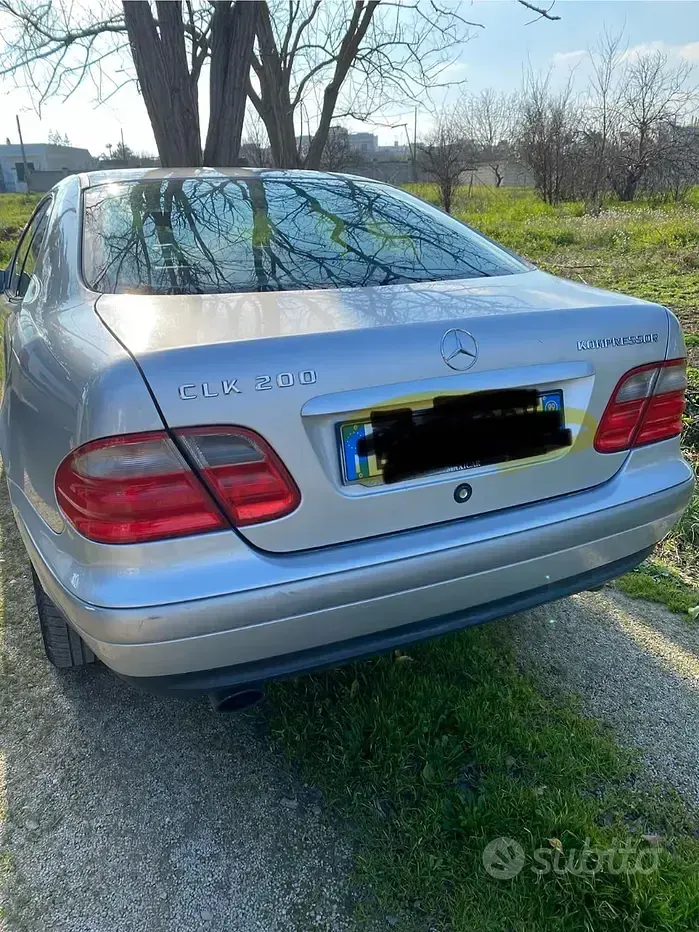 Usata Mercedes CLK200 Elegance 192 CV (141 kW) 1999 Grigio Coupé