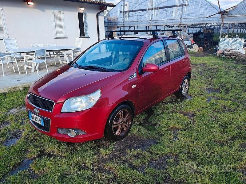 Usata Chevrolet Aveo LS 2008 Rosso Berlina