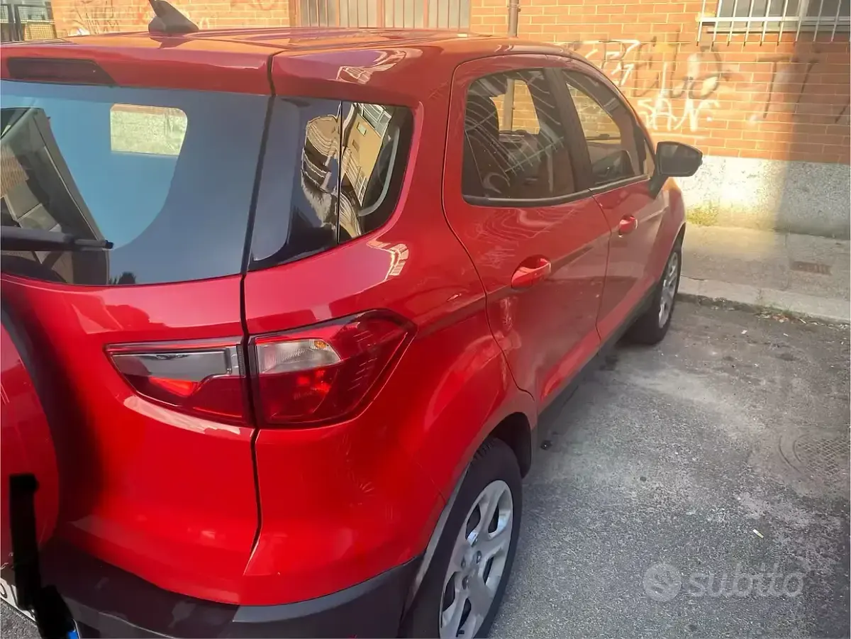 Usata Ford Ecosport 99 CV (72 kW) 2020 Rosso SUV