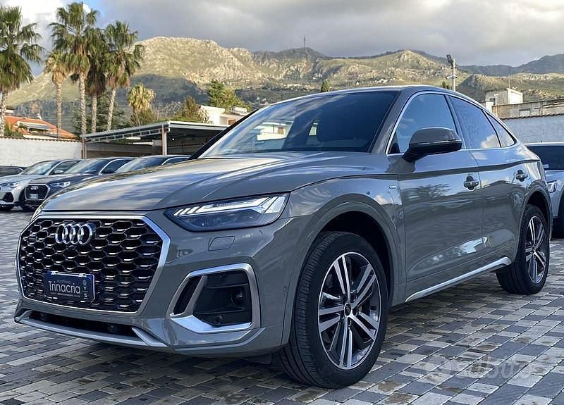 Usata Audi Q5 S-line plus 204 CV (150 kW) 2022 Grigio SUV