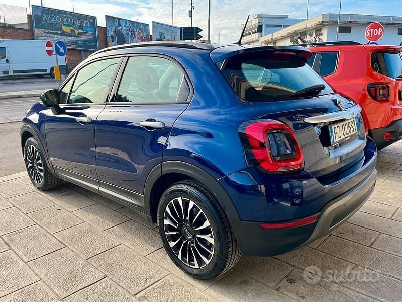 Usata Fiat 500X Cross 95 CV (69 kW) 2019 Blu SUV