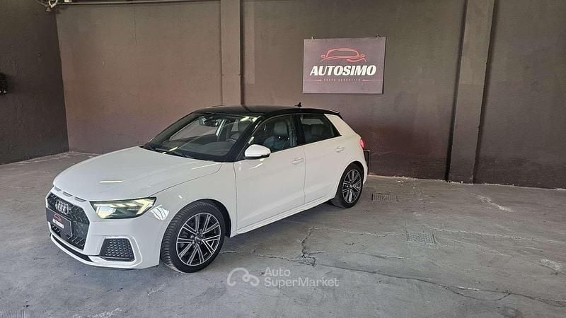 Usata Audi A1 Sportback S-Line 116 CV (85 kW) 2019 Bianco Utilitaria