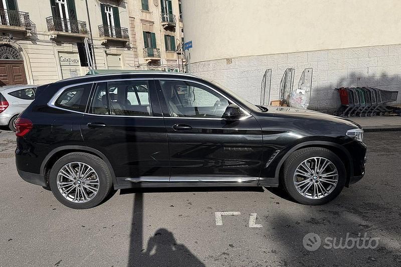 Usata BMW X3 Luxury Line 190 CV (139 kW) 2019 Nero SUV