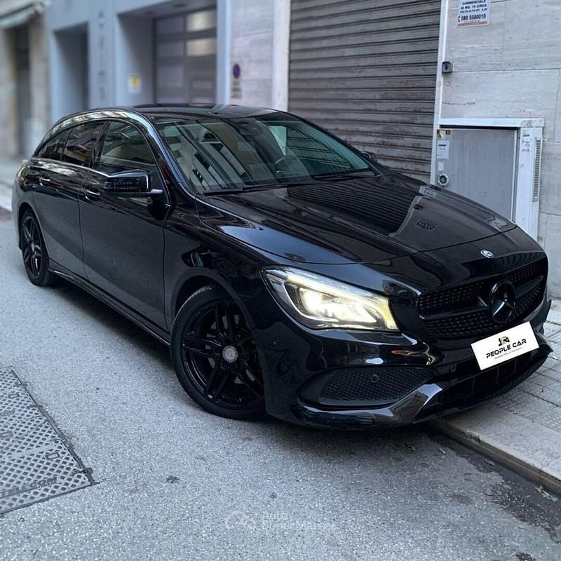 Usata Mercedes CLA220 Premium 177 CV (130 kW) 2016 Nero Berlina