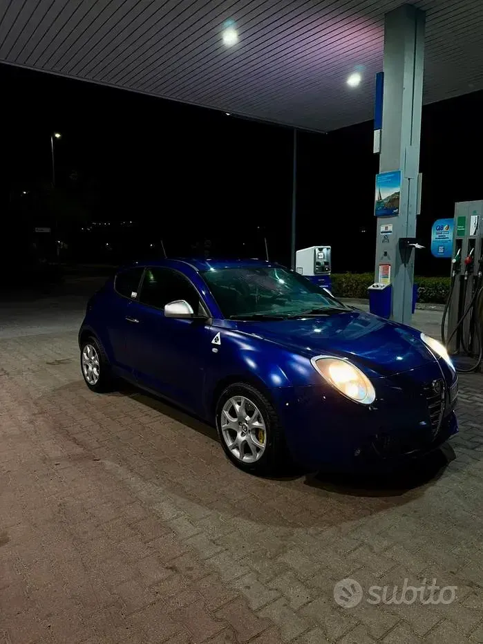 Usata Alfa Romeo MiTo Quadrifoglio Verde 170 CV (125 kW) 2011 Bluazzurro Utilitaria