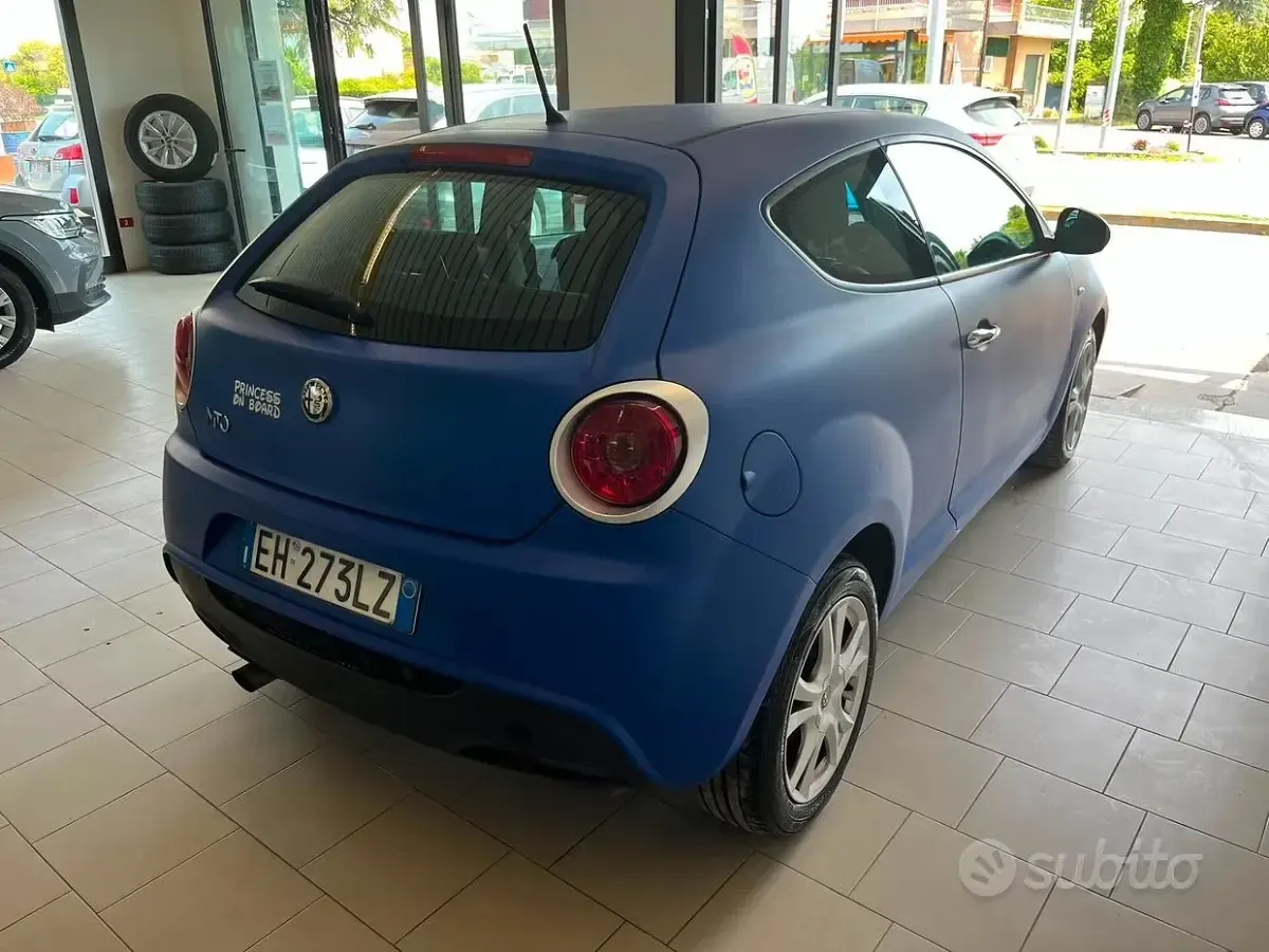 Usata Alfa Romeo MiTo Progression 95 CV (69 kW) 2011 Blu Utilitaria