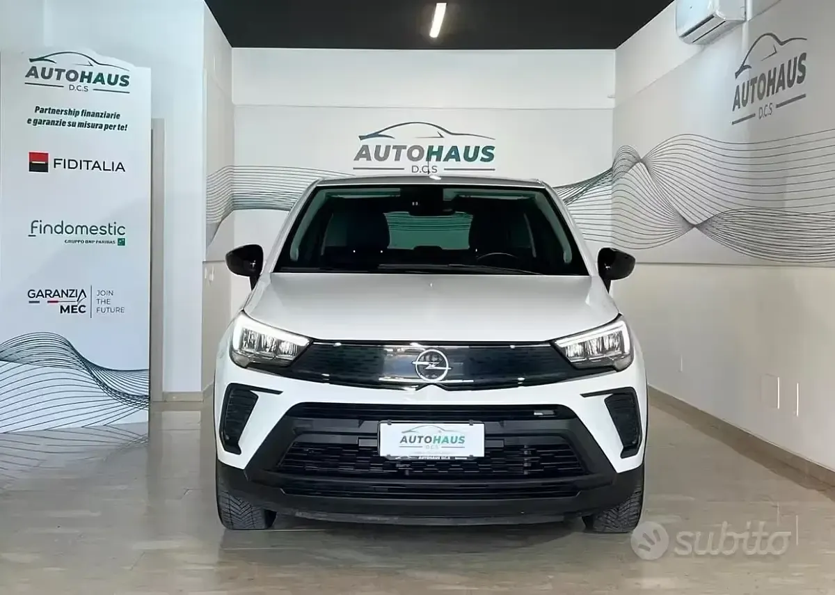 Usata Opel Crossland 83 CV (61 kW) 2022 Bianco SUV