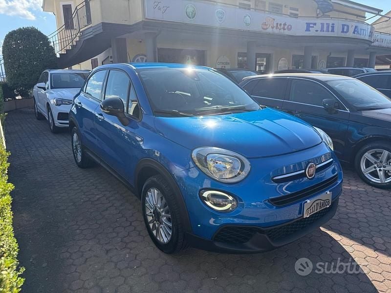 Usata Fiat 500X 110 CV (80 kW) 2019 Blu SUV