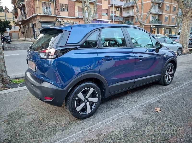 Usata Opel Crossland X 110 CV (80 kW) 2021 Blu SUV