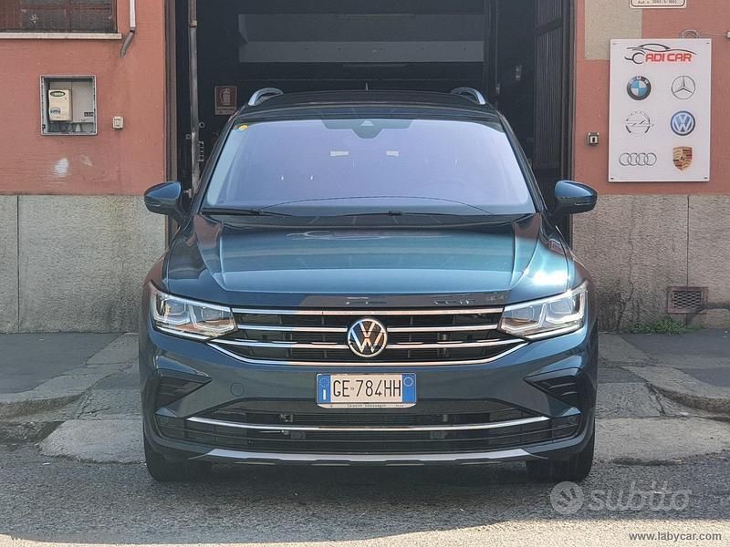Gebraucht VW Tiguan 150 PS (110 kW) 2021 Blau SUV