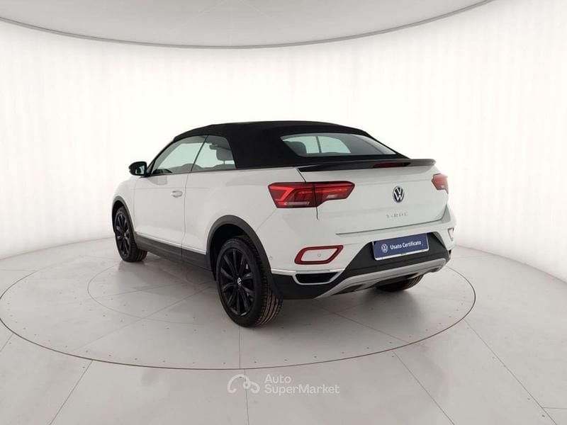 Usata VW T-Roc Cabriolet Style 150 CV (110 kW) 2023 Bianco Cabrio
