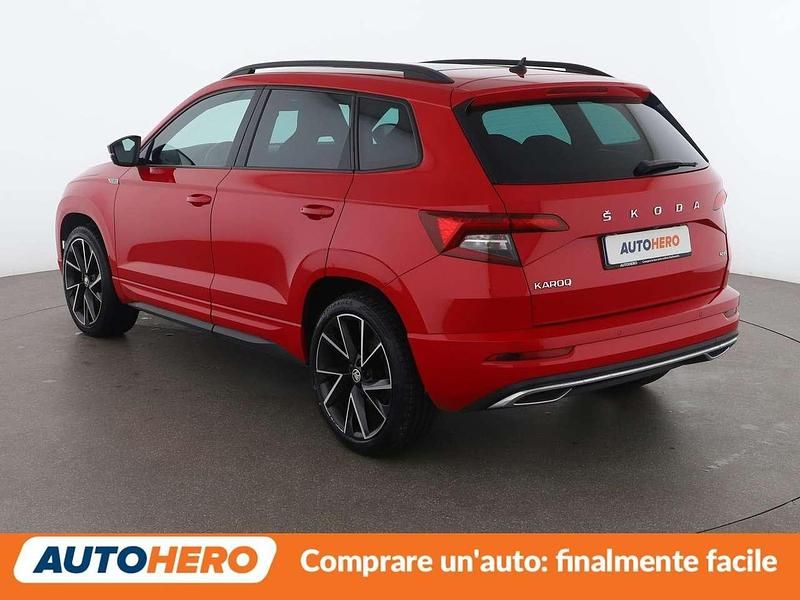 Usata Skoda Karoq SportLine 150 CV (110 kW) 2019 Rosso SUV
