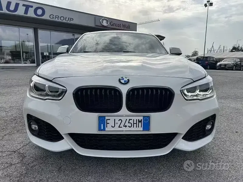 Usata BMW 118 M Sport 150 CV (110 kW) 2017 Bianco Berlina