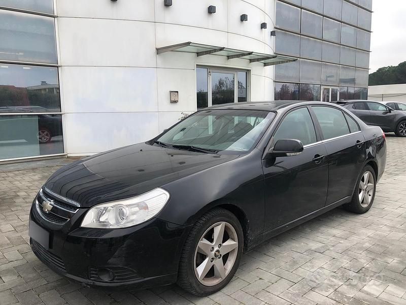Usata Chevrolet Epica LT 143 CV (105 kW) 2008 Nero Berlina