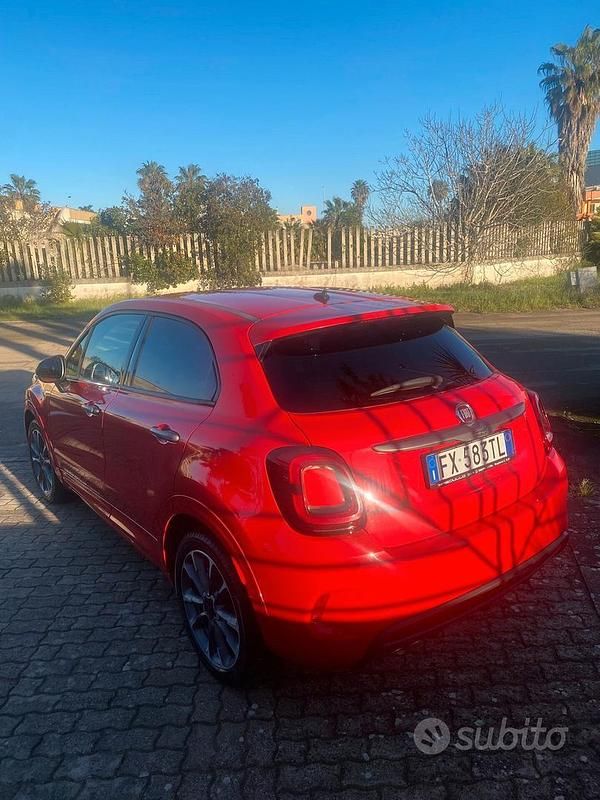 Usata Fiat 500X Sport 120 CV (88 kW) 2019 Rosso SUV