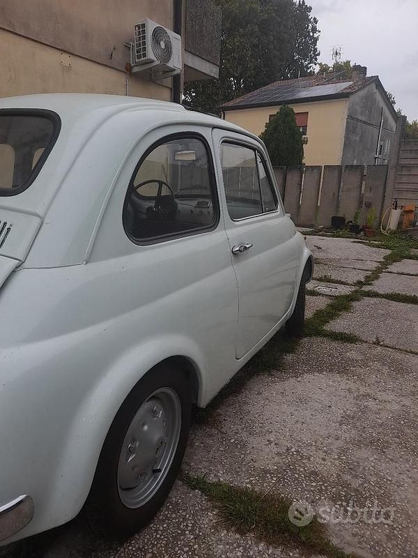 Usata Fiat 500 1970 Bianco Utilitaria