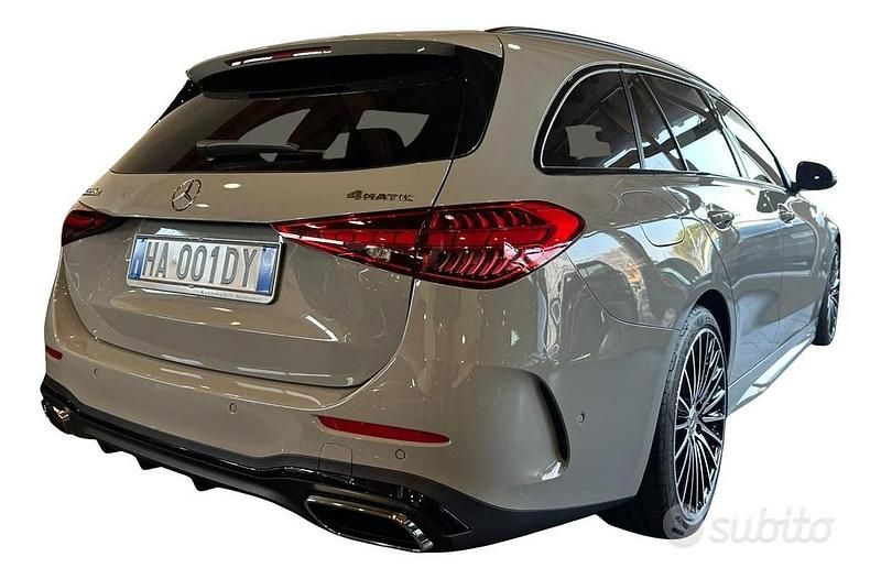 Nuova Mercedes C220 AMG Line Premium Plus 200 CV (147 kW) 2025 Grigio Station wagon