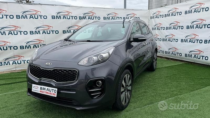 Usata Kia Sportage GT-Line 116 CV (85 kW) 2018 Nero SUV