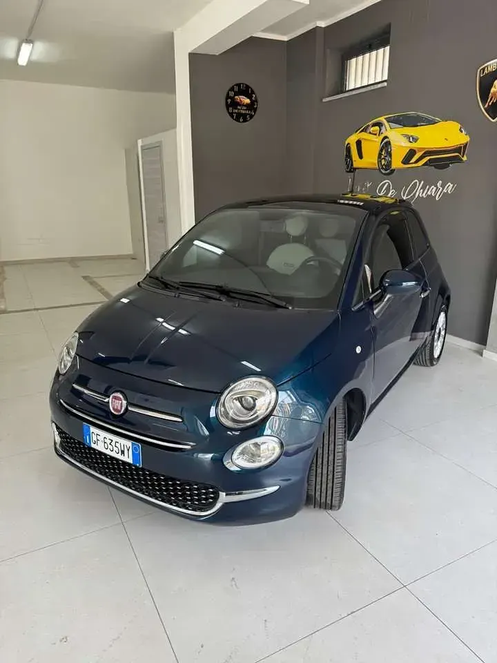 Usata Fiat 500 Dolcevita 69 CV (50 kW) 2021 Blu/azzurro Berlina