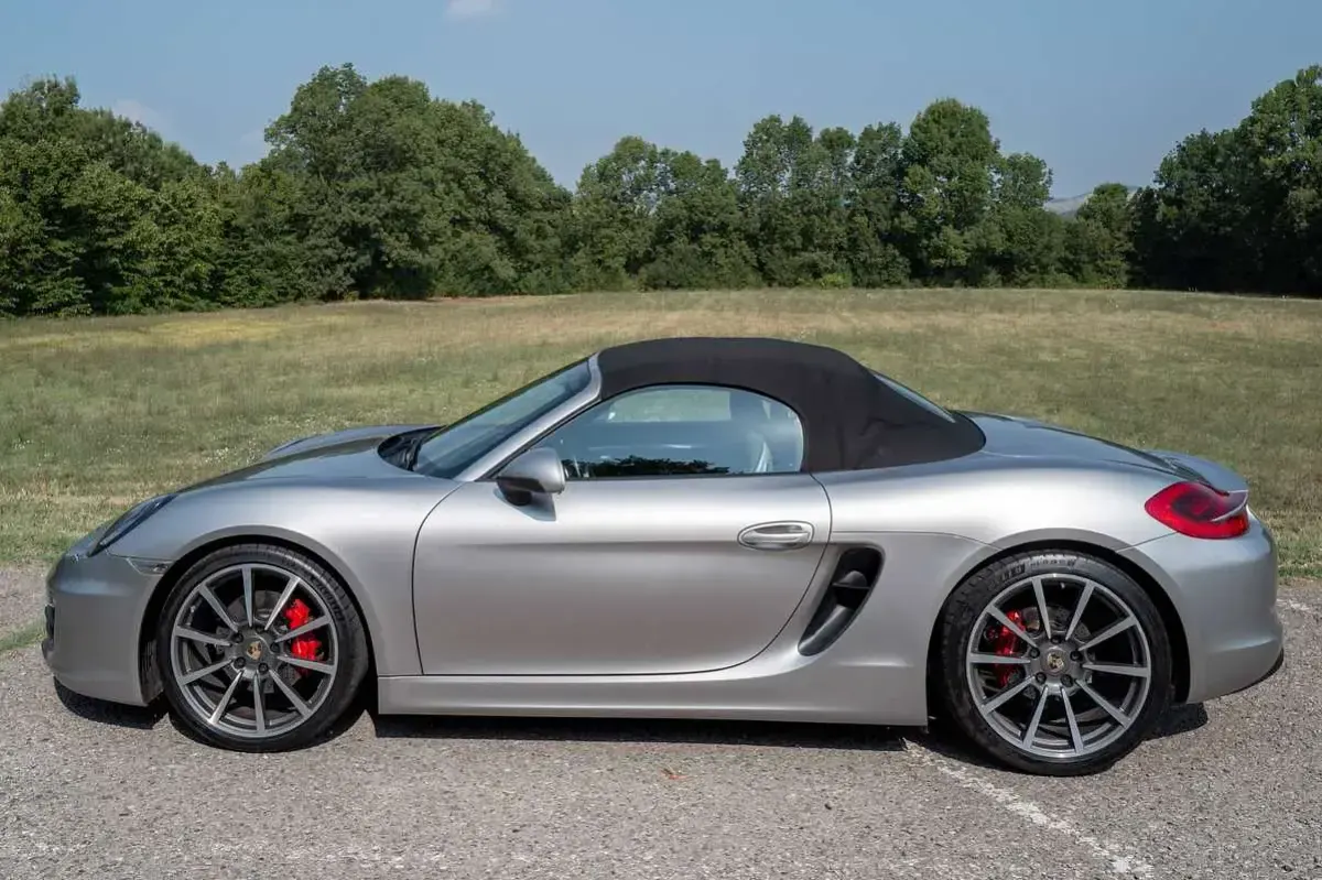 Usata Porsche Boxster S 315 CV (231 kW) 2012 Argento Cabrio