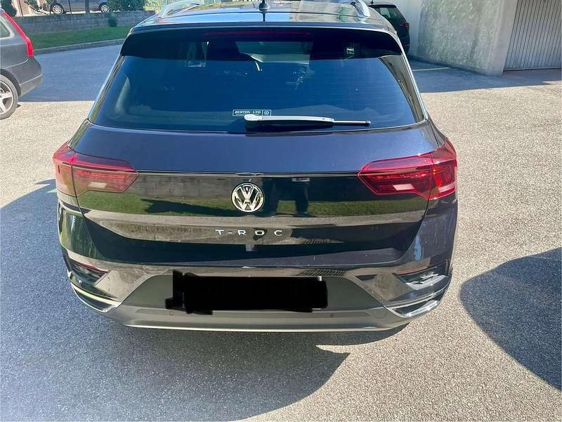 Usata VW T-Roc Advance 150 CV (110 kW) 2019 Nero SUV
