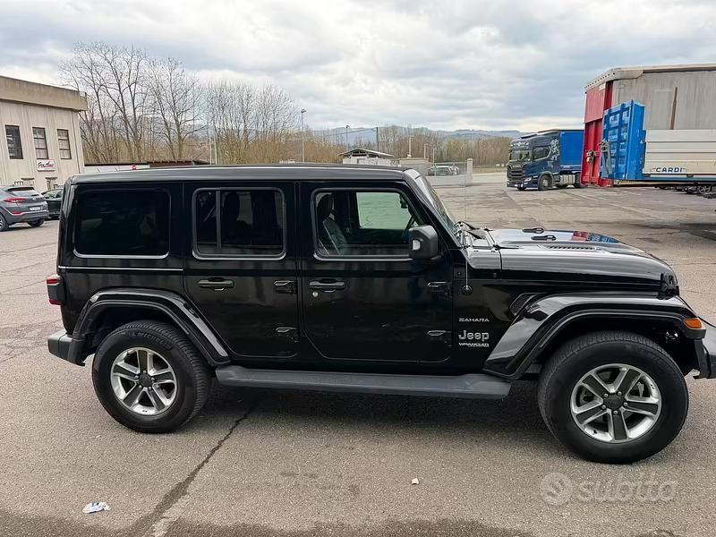 Usata Jeep Wrangler Sahara 2021 Nero SUV