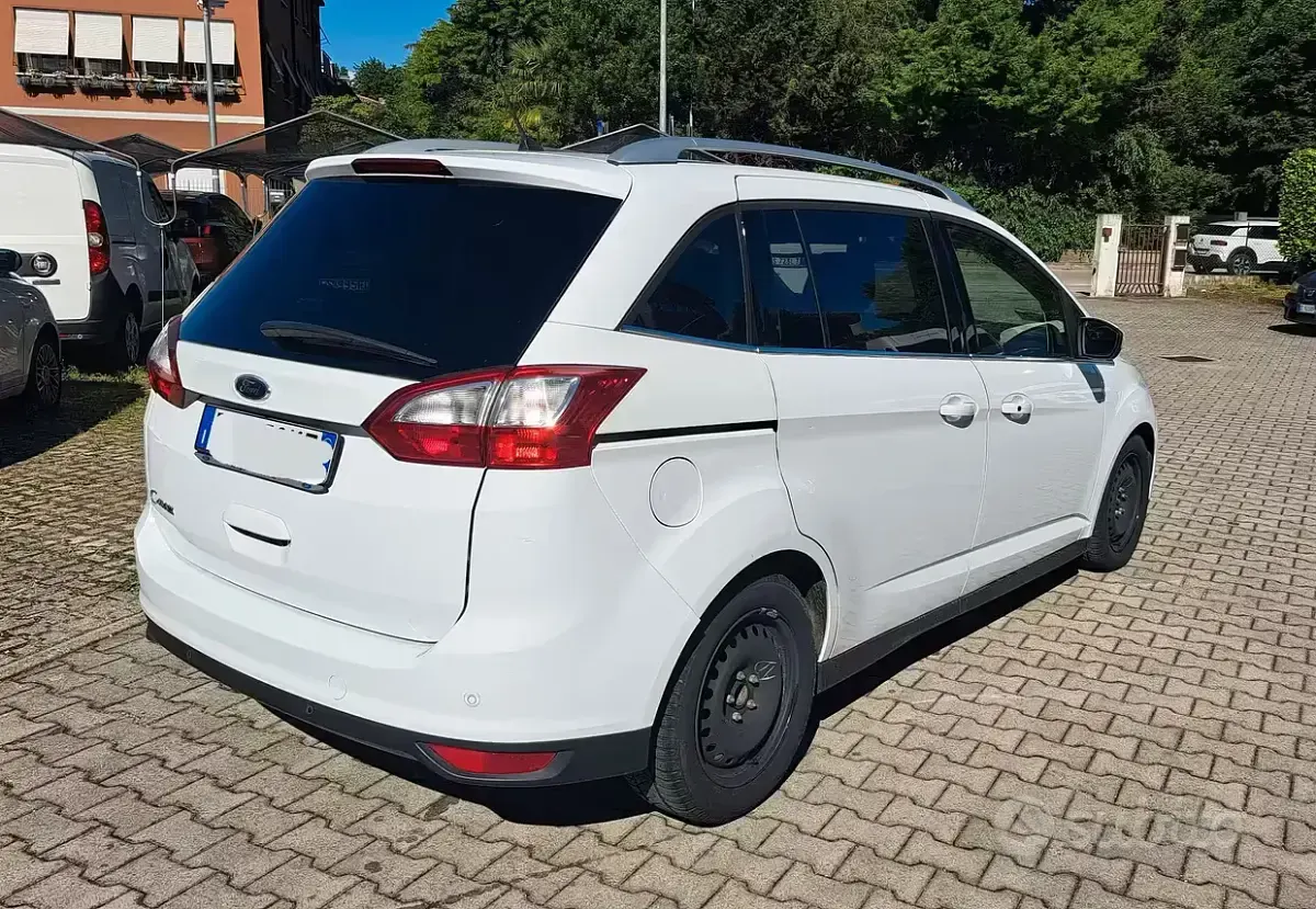 Gebraucht Ford C-MAX Titanium 116 PS (85 kW) 2011 Weiß Van / Kleinbus