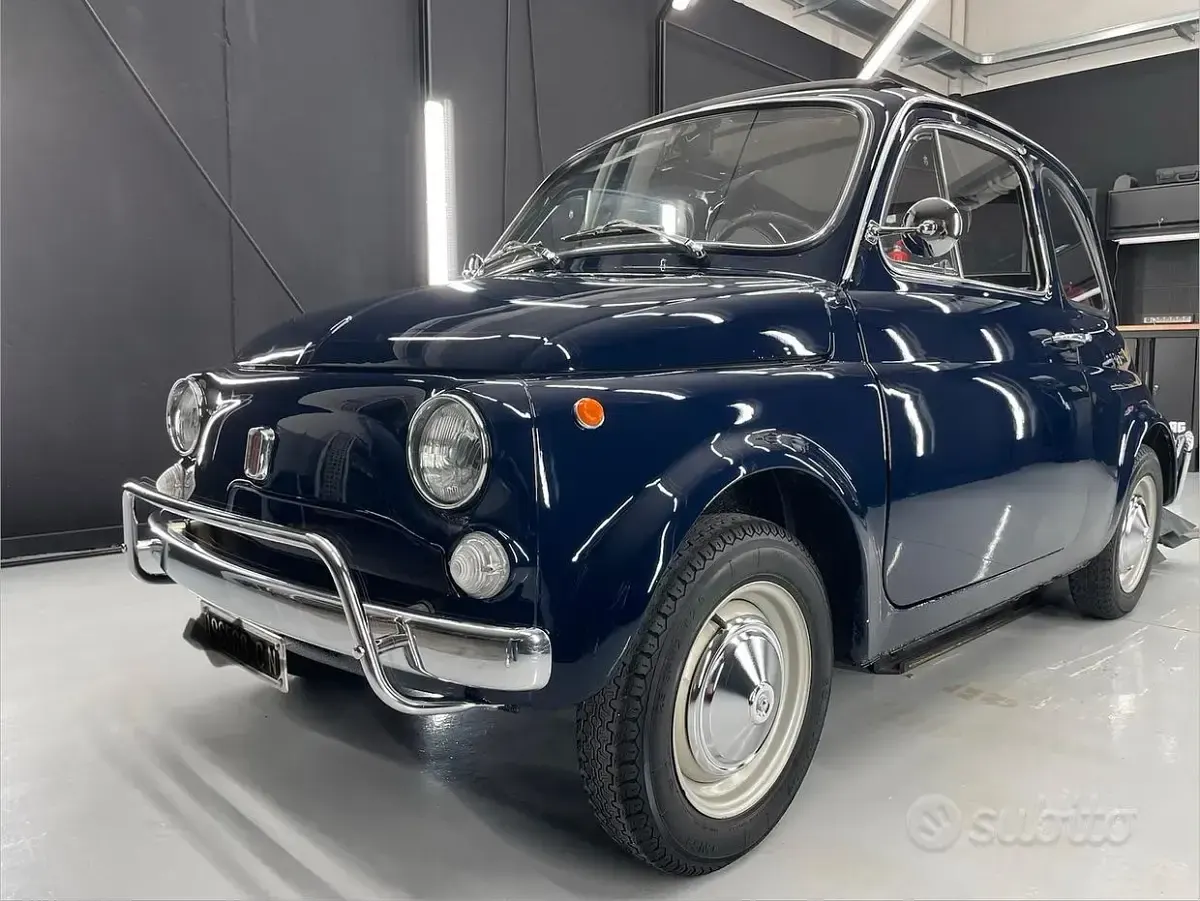Usata Fiat 500 1960 Blu Utilitaria