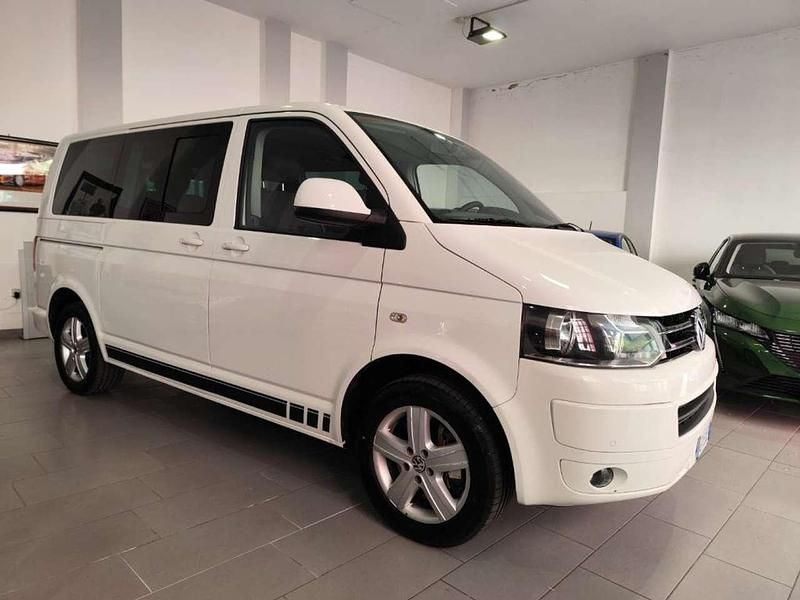 Usata VW T5 Comfortline 179 CV (131 kW) 2013 Bianco Furgone
