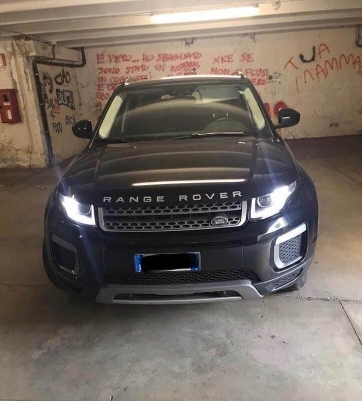 Usata Land Rover Range Rover evoque SE Dynamic 150 CV (110 kW) 2017 Nero SUV