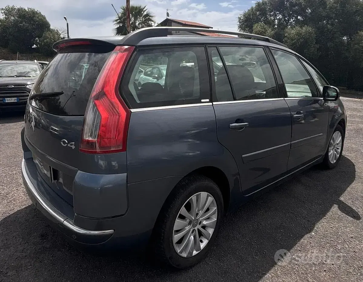 Usata Citroën C4 Picasso Exclusive 136 CV (100 kW) 2008 Blu Monovolume