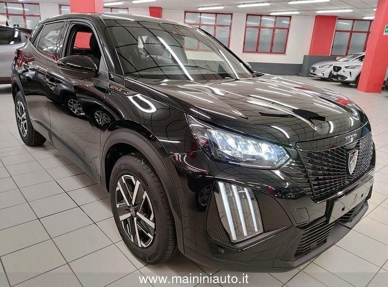 Uusi Peugeot 2008 Style 102 HP (75 kW) 2025 Musta Katumaasturi