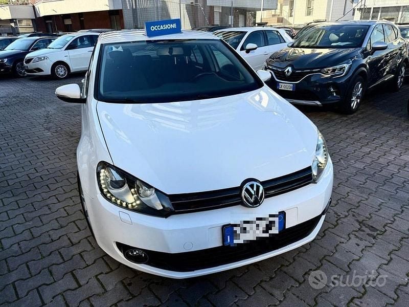 Usata VW Golf VII Highline 140 CV (102 kW) 2012 Bianco Berlina