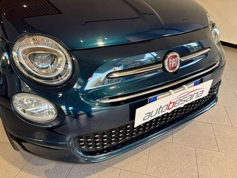 Usata Fiat 500C Lounge 69 CV (50 kW) 2018 Blu/azzurro Cabrio