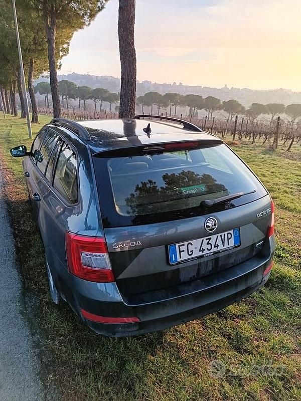 Usata Skoda Octavia G-TEC Executive 110 CV (80 kW) 2016 Grigio Station wagon