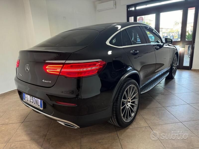 Usata Mercedes GLC220 Premium 170 CV (125 kW) 2017 Nero Coupé